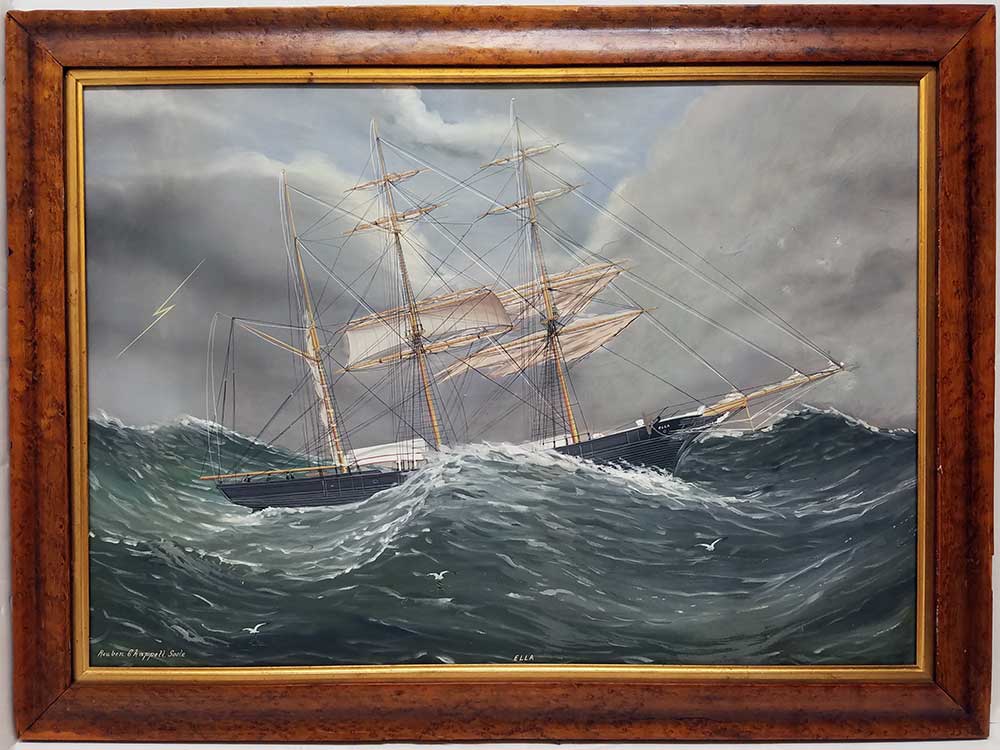 Barque 'Ella' by Reuben Chappell Google, U.K.