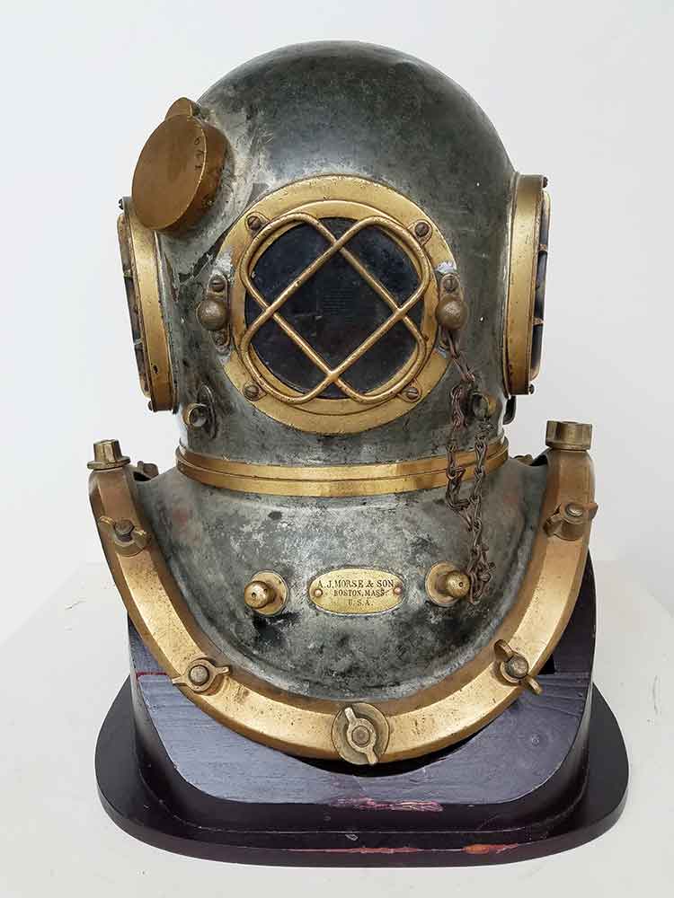 ANTIQUE N VINTAGE DEEP SEA DIVE HELMETS Land And Sea Collect